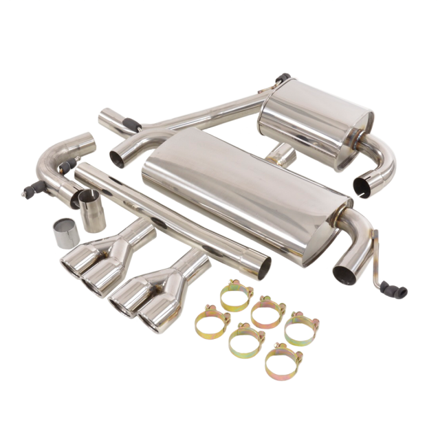 FK Duplex Sports Exhaust Complete System For Audi